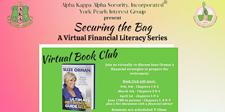 Securing the Bag Financial Literacy Series - Virtual Book Club