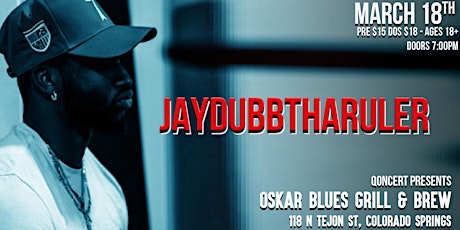 JayDubbThaRuler @ Oskar Blues Co Springs