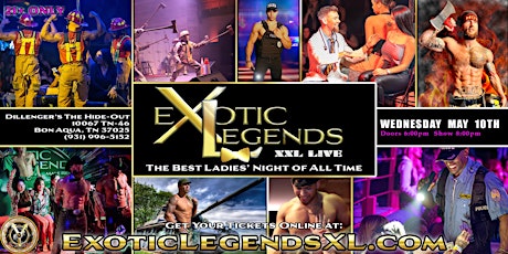 Hauptbild für Bon Aqua, TN - Exotic Legends XXL: The Best Ladies' Night of All Time