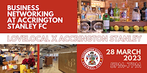 lovelocal x Accrington Stanley FC - business networking in Accrington