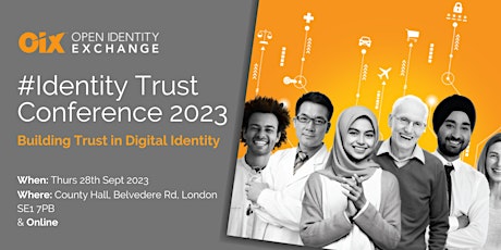 Imagen principal de OIX Identity Trust  2023 Conference: Building Trust in Digital Identity