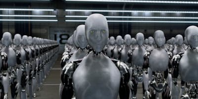 Proiezione "Io, robot" Proiezione "Io, robot"