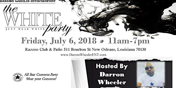 The Converse All-Star JUST WEAR WHITE PARTY with Darron Wheeler Entertainment