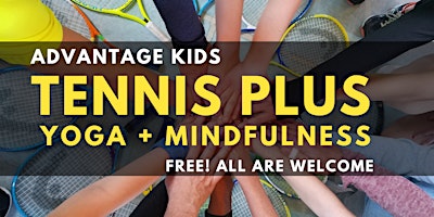 Imagem principal do evento MWV Free! Tamworth Tennis + Yoga - Spring 2024