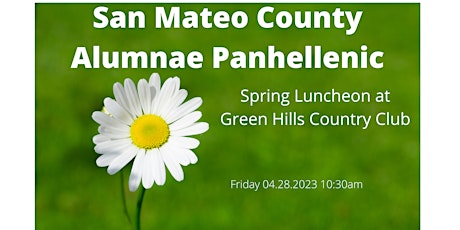 San Mateo County Alumnae Panhellenic Spring Event
