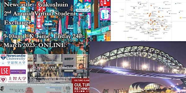 2nd Annual Newcastle-Gakushuin Virtual Student Exchange