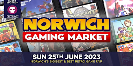 Norwich Gaming Market -  25 June 2023 primary image