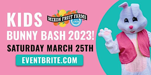 Kids Bunny Bash 2023 at Mixon Fruit Farms