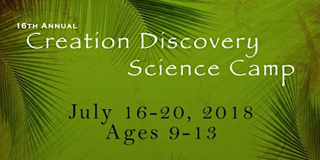 Creation Discovery Science Camp primary image