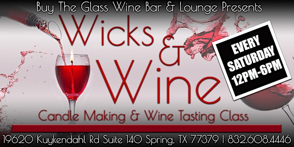 Wine Tasting & Candle Making Class