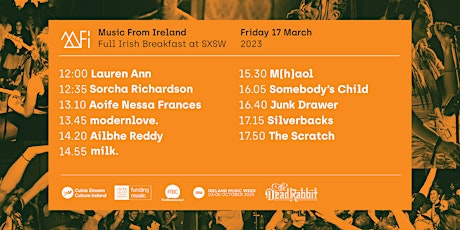 Music From Ireland presents The Full Irish Breakfast at SXSW primary image