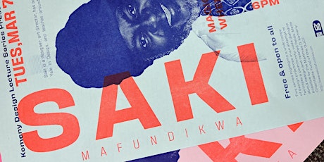 Primaire afbeelding van Kemeny Lecture Series Presents: Saki Mafundikwa