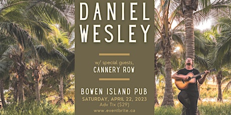 DANIEL WESLEY - Live at the Bowen Island Pub