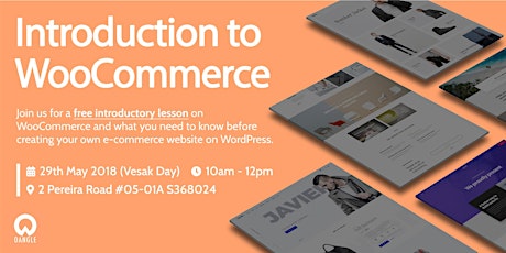 Introduction to WooCommerce (C1) - For SMEs/Property Agents/Web Designers primary image