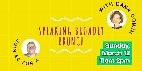 Speaking Broadly Brunch w/ Dana Cowin and Ashley Christensen primary image