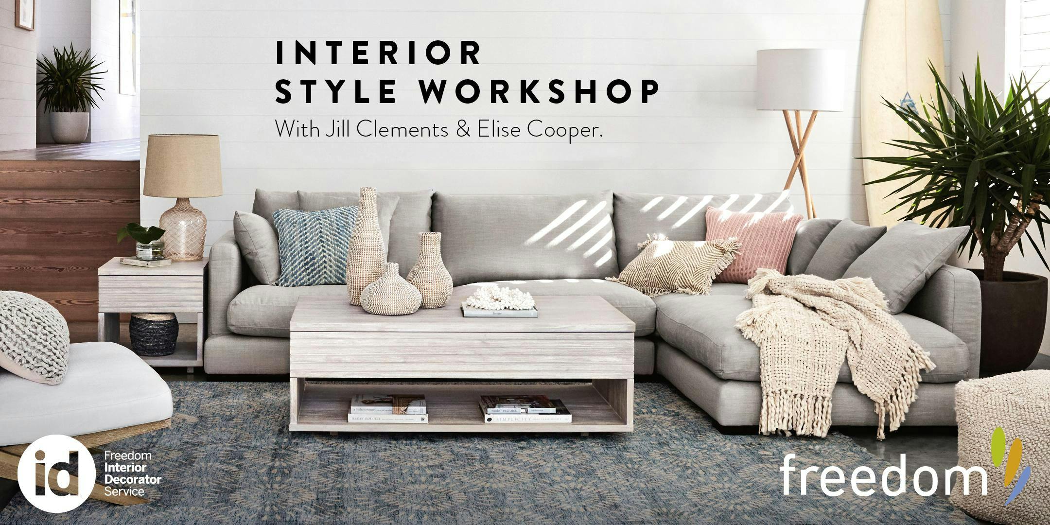 Free Interior Styling Workshop At Freedom Balgowlah 2 Jun 2018