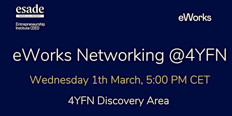 Hauptbild für eWorks networking event @4YFN