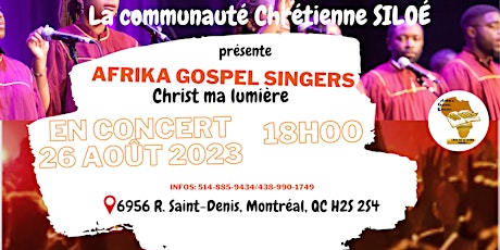 Afrika Gospel Singers en Concert