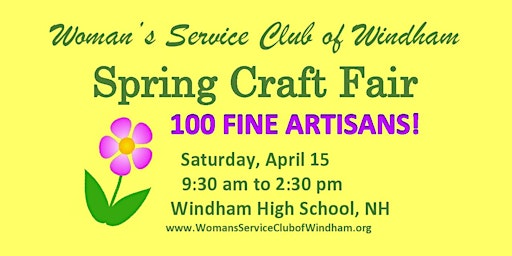 WSCW Spring Craft Fair