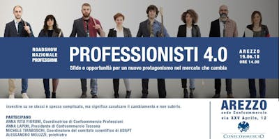 PROFESSIONISTI 4.0, Tiraboschi e Meluzzi ad Arezzo PROFESSIONISTI 4.0, Tiraboschi e Meluzzi ad Arezzo