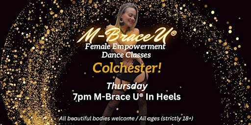 Imagem principal do evento Colchester! M-Brace U® in Heels