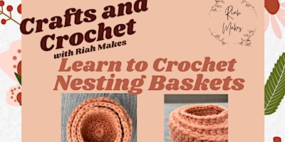 Crafts and Crochet: Crochet Nesting Baskets and Suncatcher Crafts for Kids!