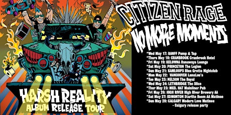 Citizen Rage Album Release Party with Iron Tusk, Prohibitor, Mixed Blame