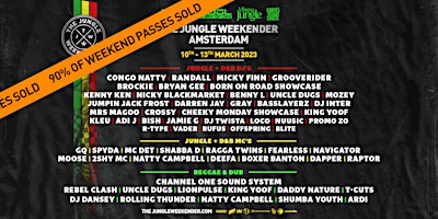 The Jungle Weekender - Amsterdam Poster