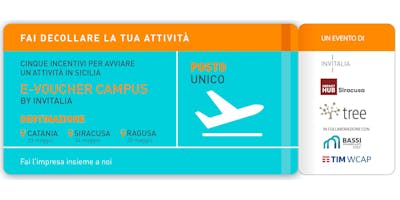Invitalia e-voucher campus | Siracusa giovedì 24 maggio Invitalia e-voucher campus | Siracusa giovedì 24 maggio