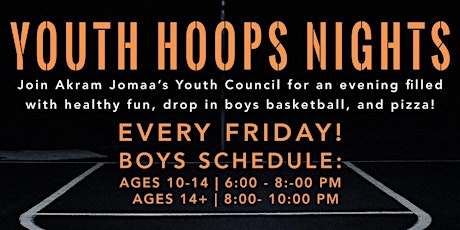 Friday Youth Hoop Night!