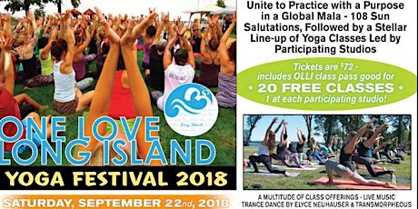 One Love Long Island - 2018 Yoga Festival primary image