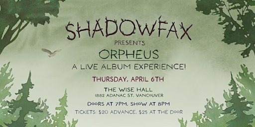 Shadowfax Present Orpheus, A Live Album Experience