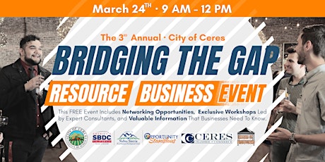 Bridging the Gap - Ceres Business Resource Event primary image