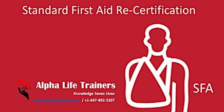 Emergency First Aid Level C & Standard First Aid Re-Cert (C) primary image