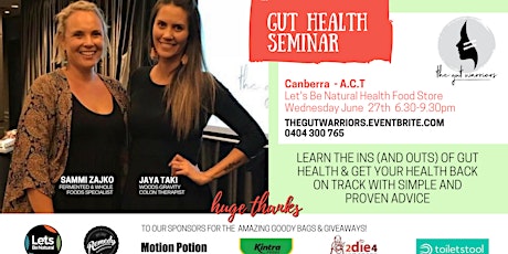 The Gut Health Seminar Canberra (A.C.T)