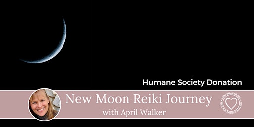 New Moon Reiki Meditation with April Walker  Humane Society Fundraiser primary image