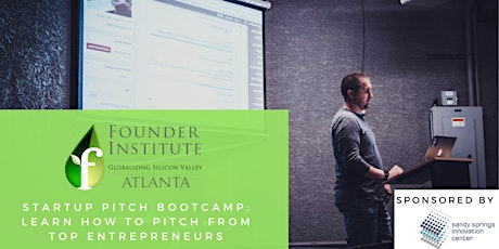 Startup Pitch Bootcamp: Learn How to Pitch from Top Entrepreneurs primary image