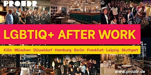 Hauptbild für Proudr LGBTIQ+ After Work  Frankfurt - Rooftop Edition