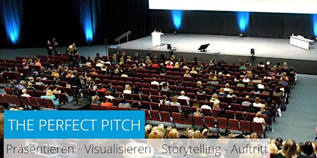 Hauptbild für The perfect pitch - Präsentieren - Visualisieren - Storytelling - Auftritt