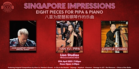 Singapore Impressions: Eight Pieces for Pipa & Piano