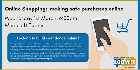 Image principale de Discover Digital - Online Shopping:  making safe purchases online