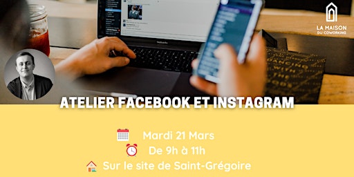 Atelier Facebook et Instagram avec Xavier Petibon