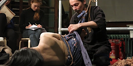 Life drawing x live music ¦ Rope work primary image