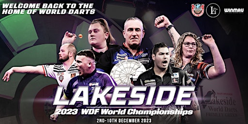 Hauptbild für WDF 2023 Lakeside World Championships  - Wednesday 6th December - AFTERNOON