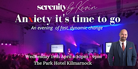 Anxiety It's time to go  LIVE (An evening of fast, dynamic change)