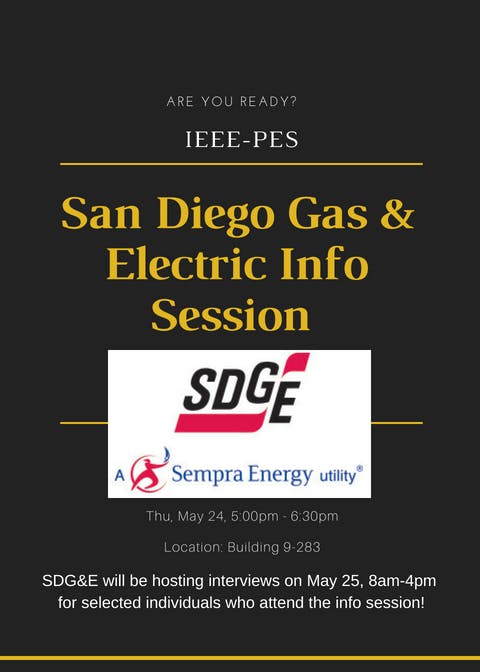 SDG&E Info Session