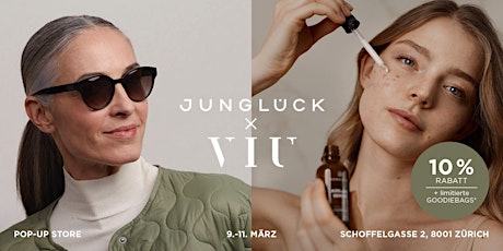 Hauptbild für Pop-Up Store: JUNGLÜCK x VIU Eyewear | Zürich
