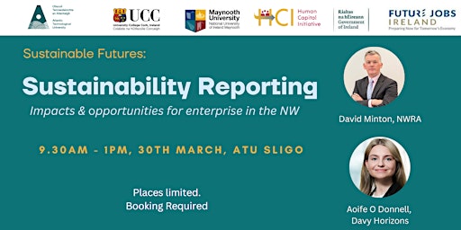 Sustainability Reporting: Impacts & Opportunities for Enterprise in the NW