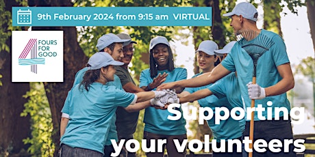 Hauptbild für Supporting your volunteers [virtual training session]