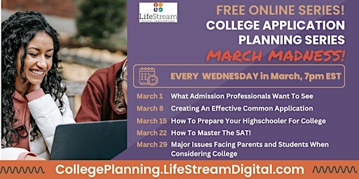 FREE College Application Planning Series